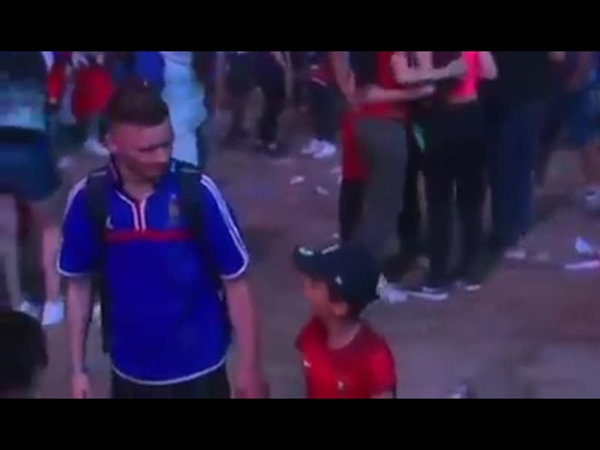 فيديو لأكثر لحظة مؤثرة بعد انتهاء يورو 2016